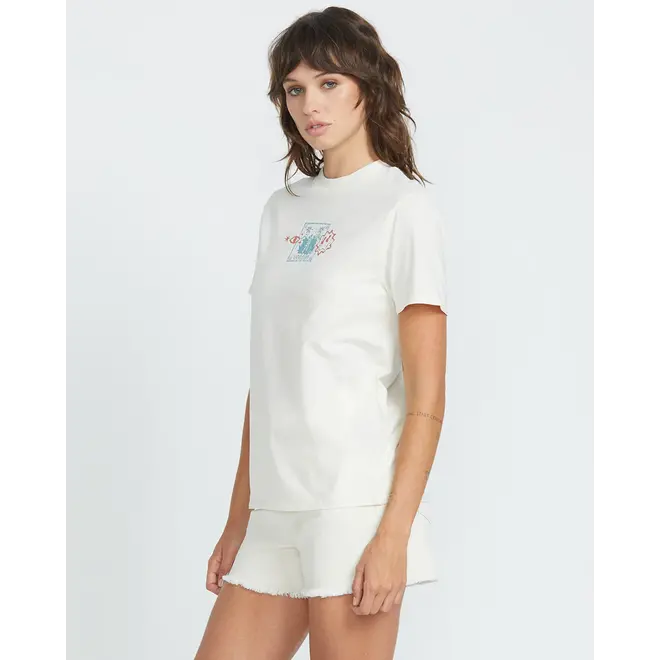 Volcom Womens Filip Rygalski Tee Bone