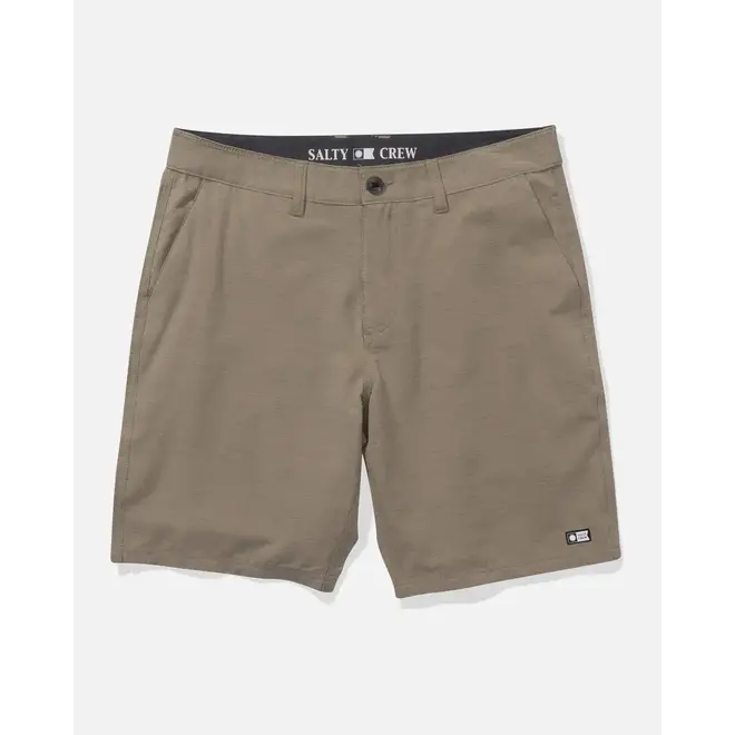 Salty Crew Heren Drifter 19 Slub Hybrid Walkshort Khaki