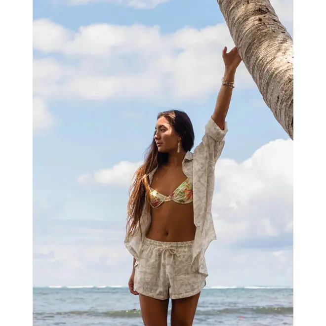 Salty Crew Womens Palapa Short Off White