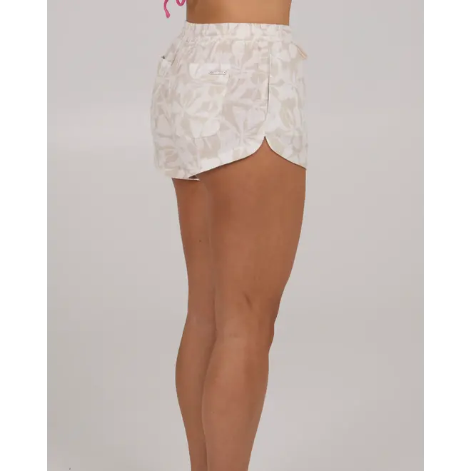 Salty Crew Womens Palapa Short Off White