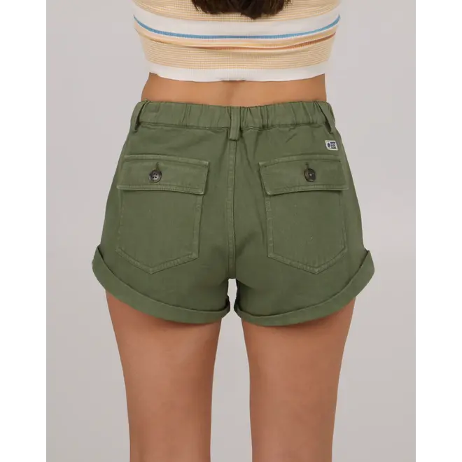 Salty Crew Womens Trail Short Olive