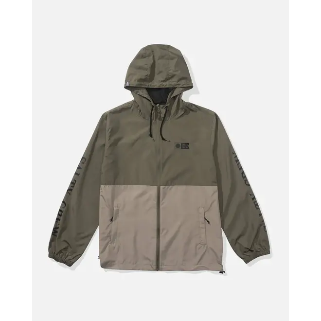 Salty Crew Heren Surface Windbreaker Jacket Olive