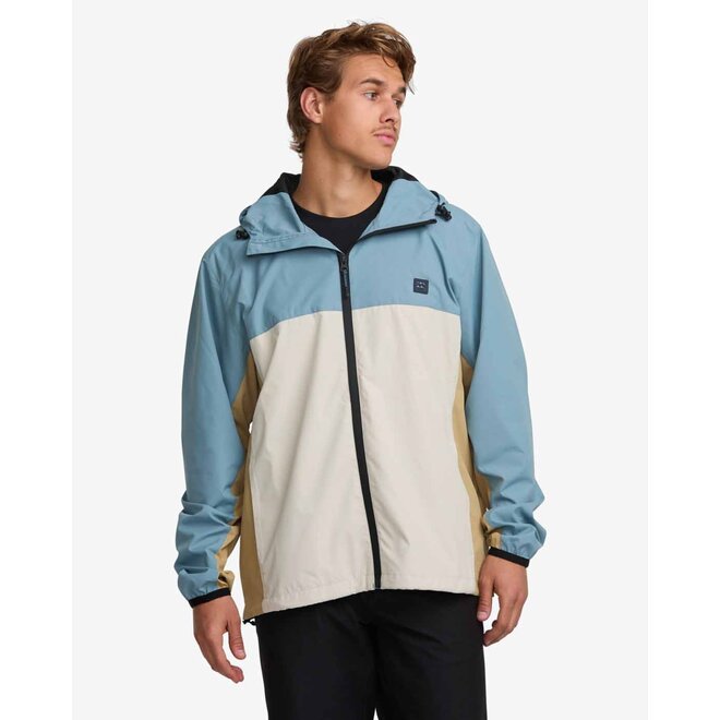 Billabong Heren Transport Windbreaker Jacket Glacier Blue