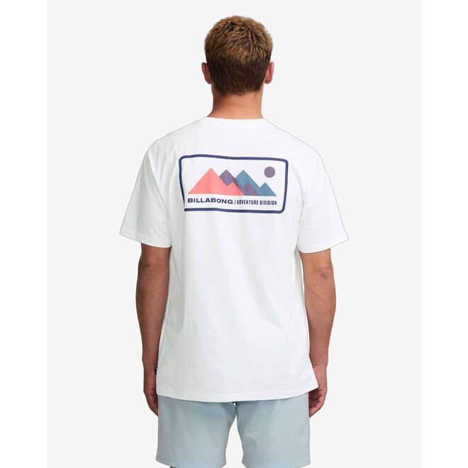 Billabong Men's Range Adventure Div Tee White