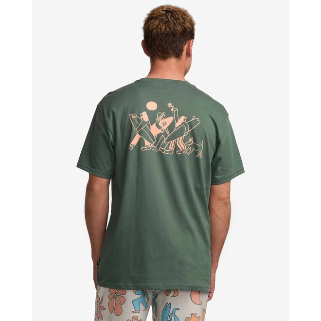 Billabong Men's Together Premium Tee Dark Slate