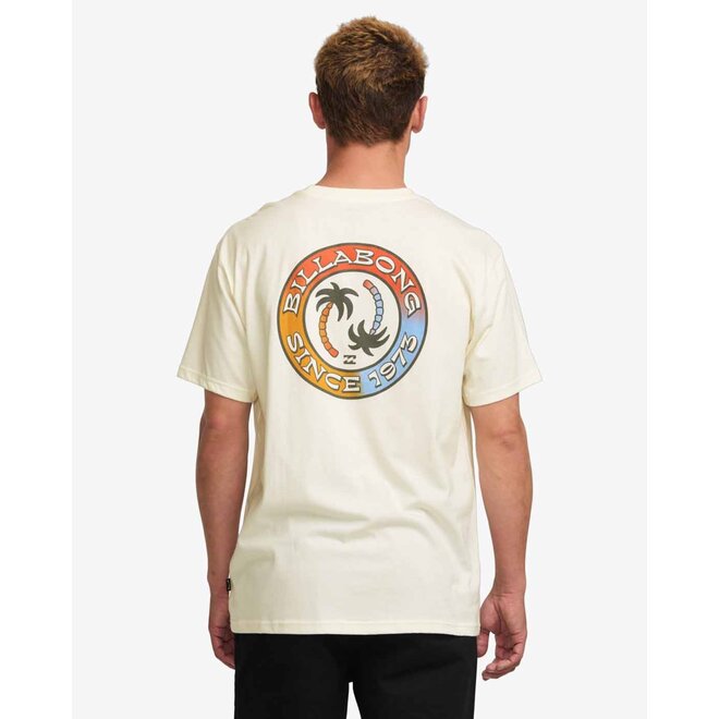 Billabong Men's Tropical Pets Tee Off White
