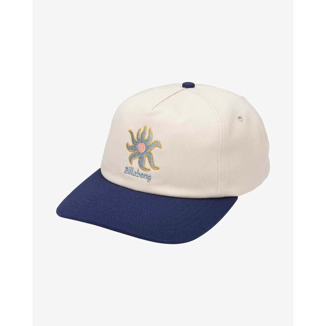 Billabong Breakdown Snapback Cap Navy Khaki