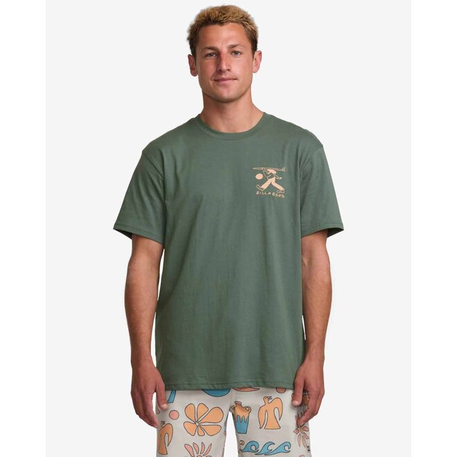 Billabong Heren Together Premium Tee Dark Slate