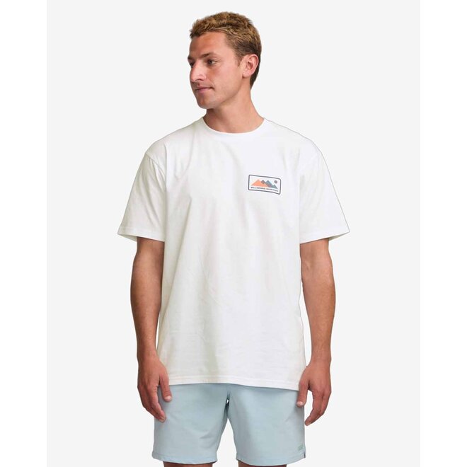 Billabong Men's Range Adventure Div Tee White