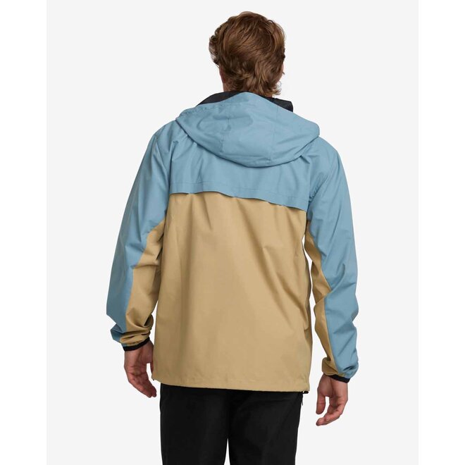 Billabong Men's Transport Windbreaker Jacket Glacier Blue