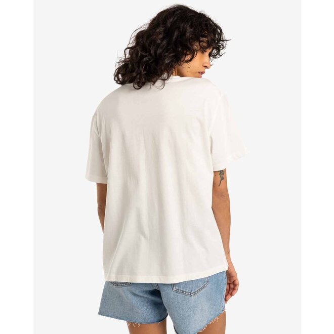 Billabong Dames Waves Of Change Tee Salt Crystal