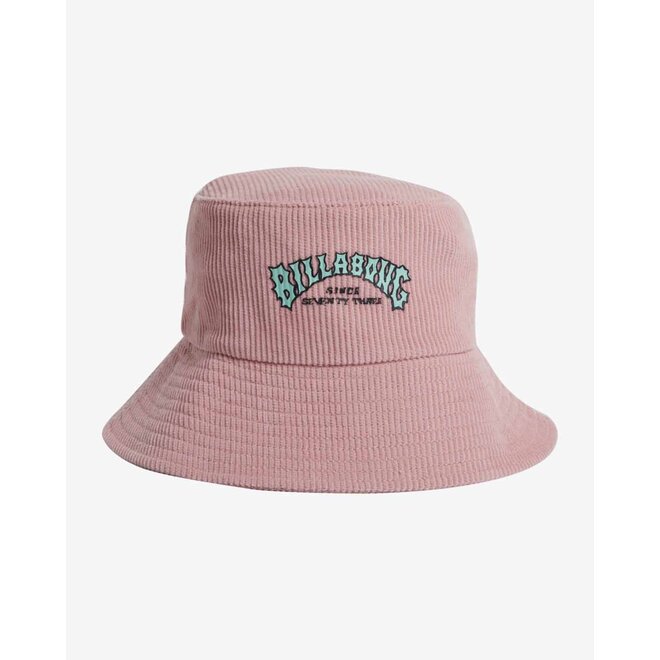 Billabong Set The Wave Bucket Hat Chalk Pink