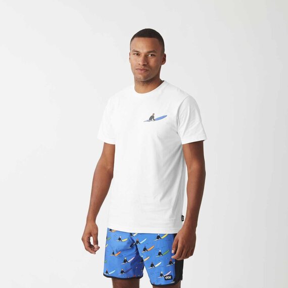 Picture Heren SB 1 Tee Natural White