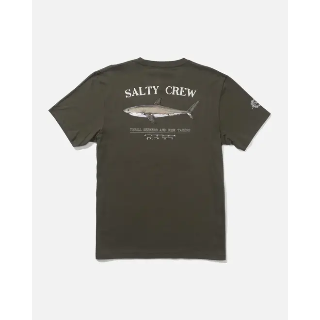 Salty Crew Heren Bruce Premium S/S Tee Dusty Olive
