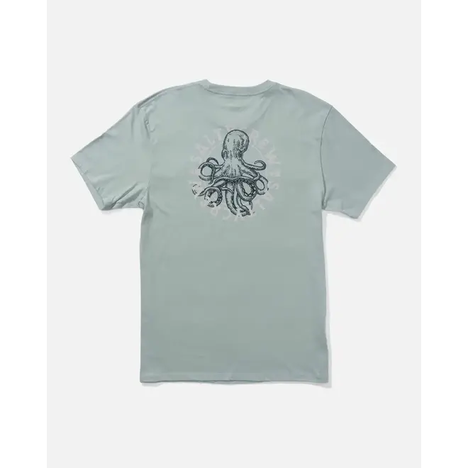 Salty Crew Men's Tentacles S/S Tee Mackerel