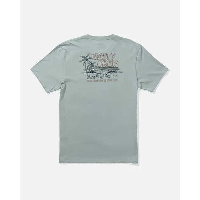 Salty Crew Men's A Frame S/S Tee Mackerel