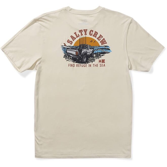Salty Crew Heren Lifted S/S Tee Moonbeam