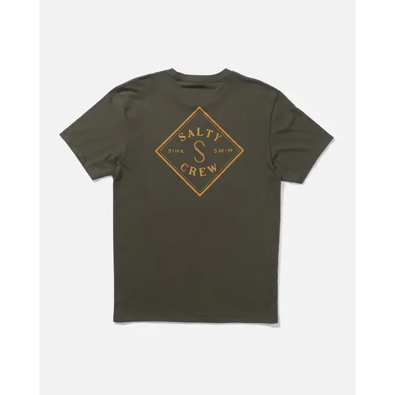 Salty Crew Men's Tippet S/S Tee Dusty Olive