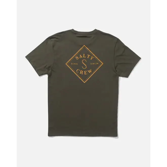 Salty Crew Men's Tippet S/S Tee Dusty Olive