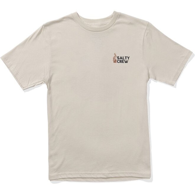 Salty Crew Men's Stakeout S/S Tee Moonbeam