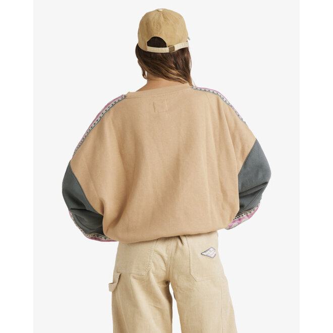 Billabong Dames Since 73 The Way Back Crew Multi