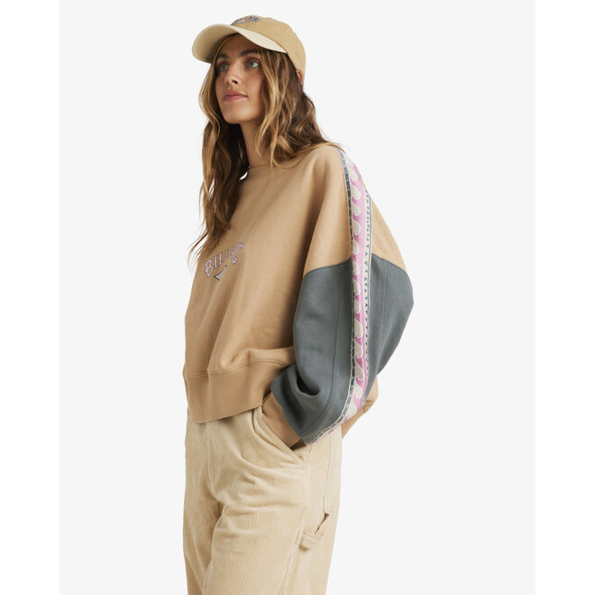 Billabong Dames Since 73 The Way Back Crew Multi