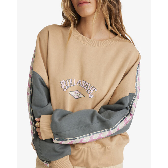 Billabong Dames Since 73 The Way Back Crew Multi