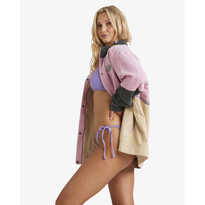 Billabong Women's Since 73 Set The Wave Corduroy Jacket Multi