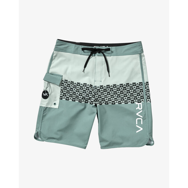 RVCA Men's Eastern Trunk 20" Boardshort Lead