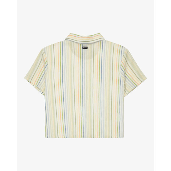 RVCA Women's Benni Button Up Shirt Multi