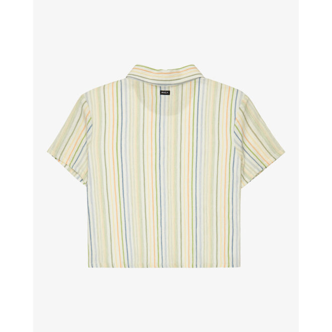 RVCA Women's Benni Button Up Shirt Multi