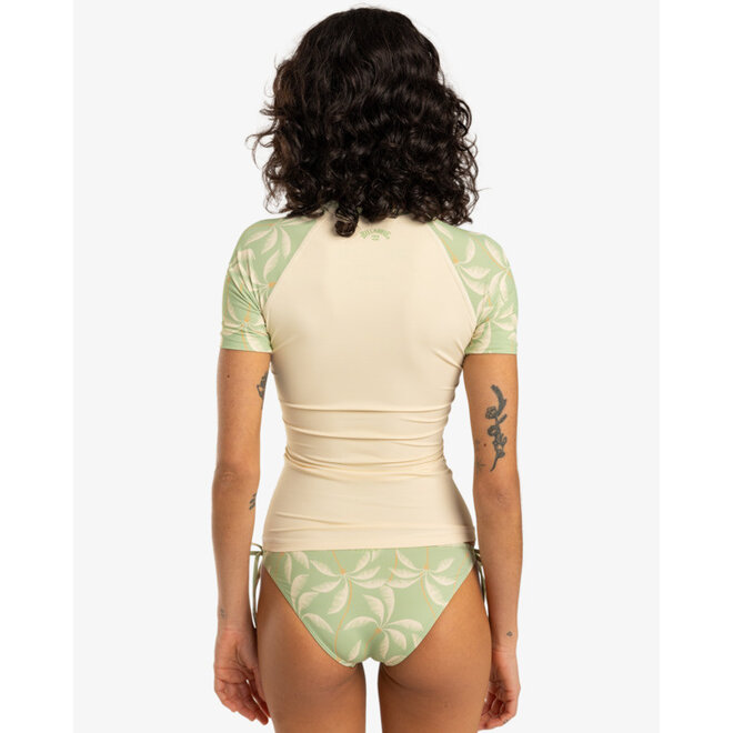 Billabong Dames Surf Capsule S/S Lycra Whitecap