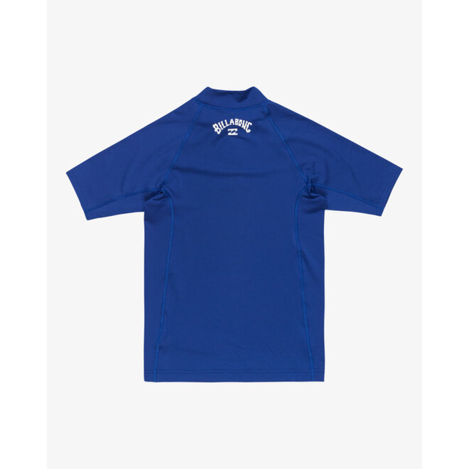 Billabong Boys Waves All Day S/S Lycra Dark Cobalt