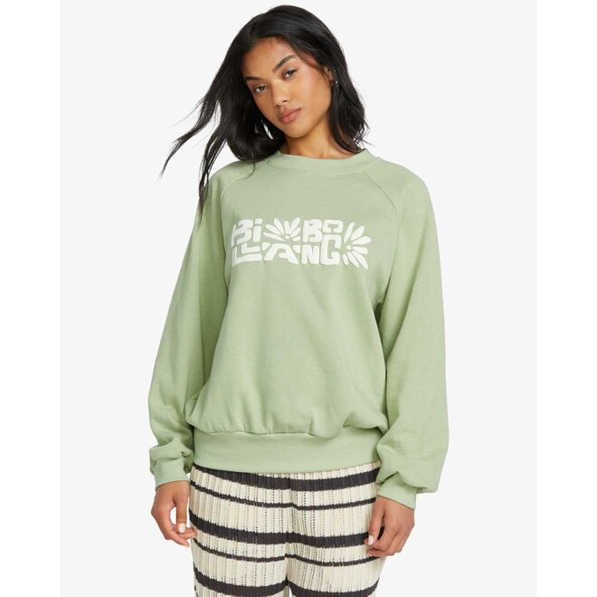 Billabong Dames The Waves Sweater Pistachio
