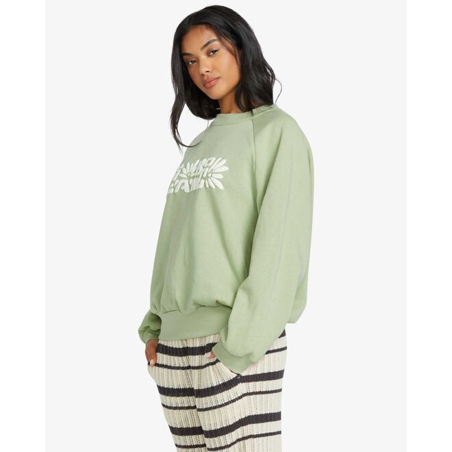 Billabong Dames The Waves Sweater Pistachio
