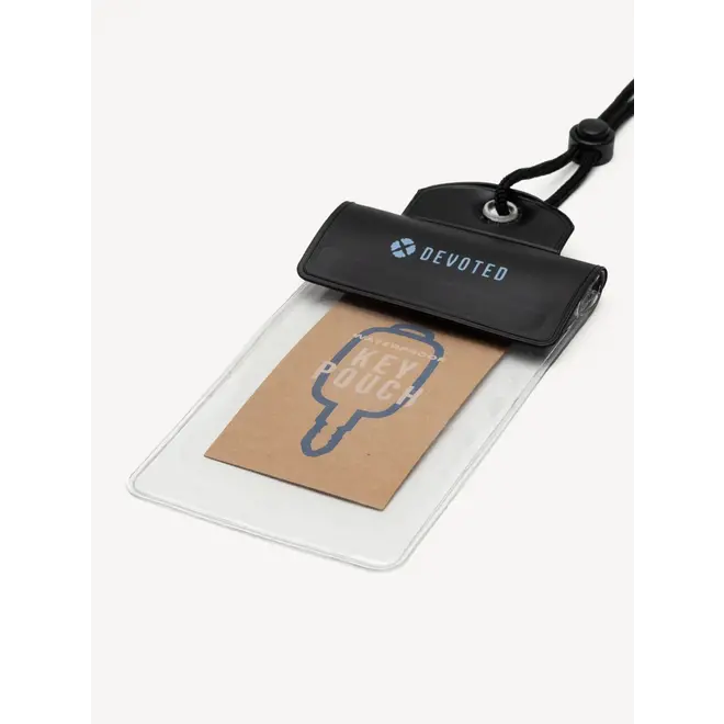 Devoted Waterproof Key Pouch Transparant