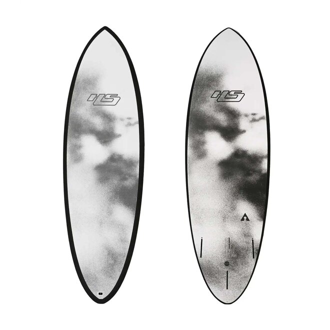 7'0 Haydenshapes Hypto Krypto Epoxy SOFT - Futures - 3 Fin - Black Rail