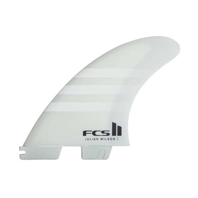 FCS II Julian Wilson Performance Core Thruster Fins White - Large