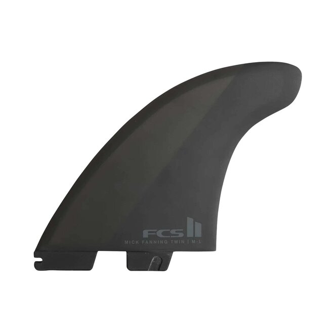 FCS II Mick Fanning Performance Core Twin Fins + 1 Black XL