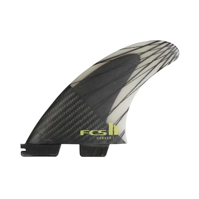 FCS II Carver PC Carbon Thruster Fins Eucalyptus Large
