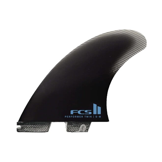 FCS II Performer Twin +1 PG - S-M Black Fins