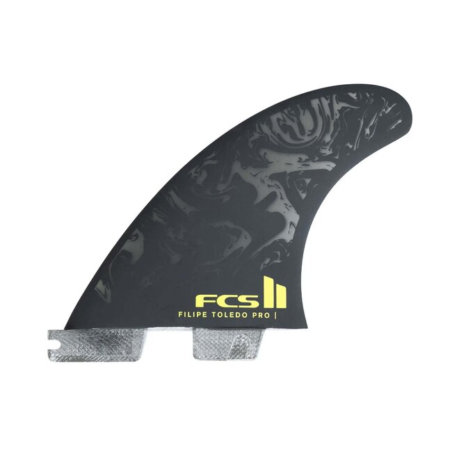 FCS II Filipe Toledo Performance Glass Thruster Fins Large