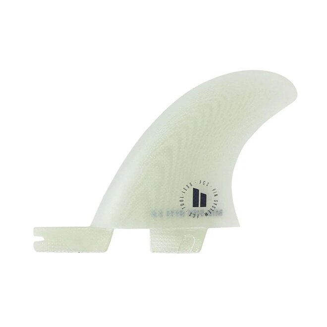 FCS II Mid Performance Glass Sidebite Fins Clear