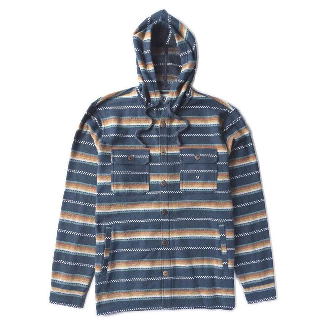 Vissla Men's Descanso Shirt Jacket Dark Naval