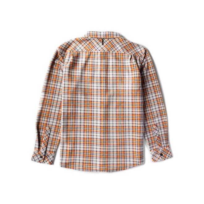 Vissla Eco-Zy LS Polar Flannel Burnt Orange