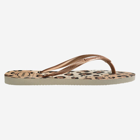 Havaianas Dames Slim Animals Beige Slippers