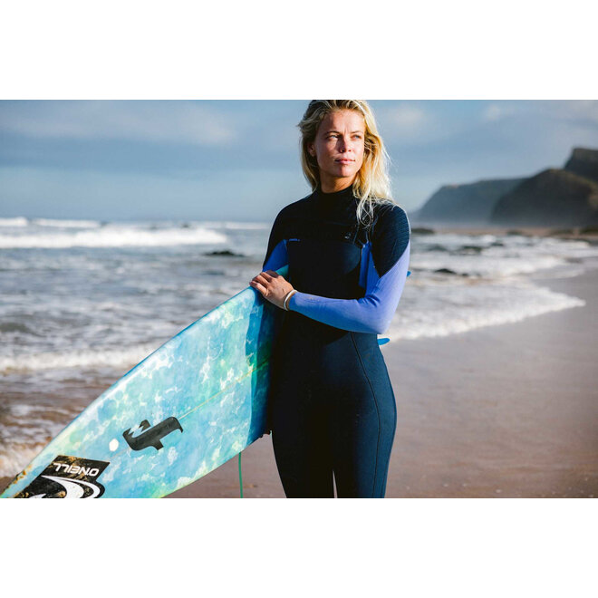 O'Neill Women's Hyperfreak 3/2+ Wetsuit Carbon Lilly