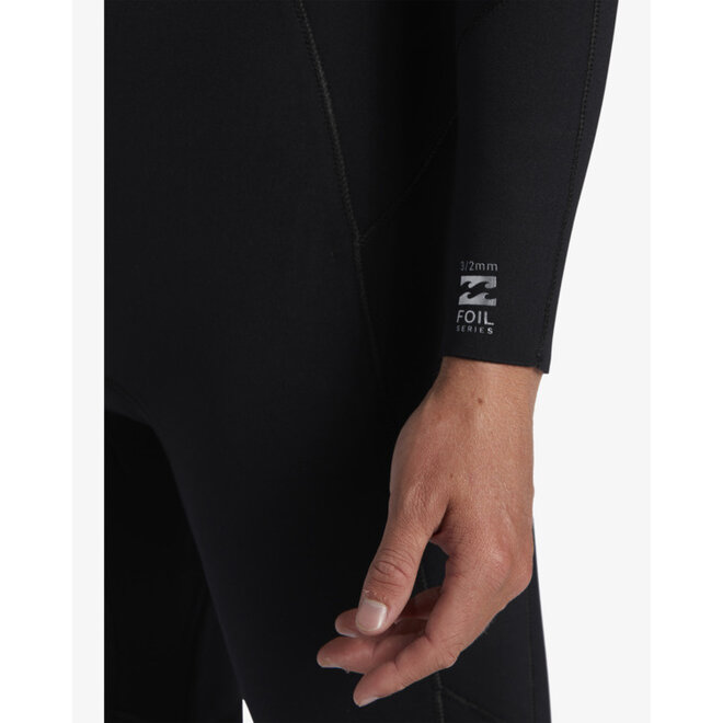 Billabong Foil 3/2 Men's Summer Wetsuit Black