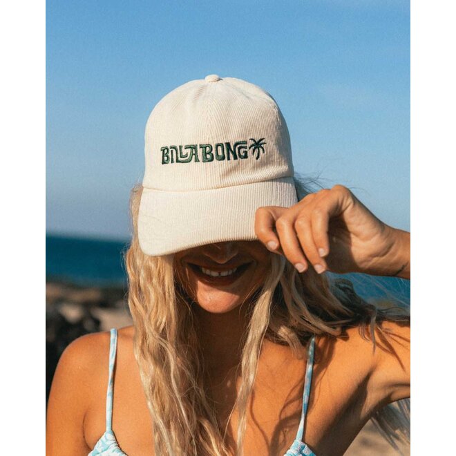 Billabong Corduroy Dad Cap Clipback Salt Crystal