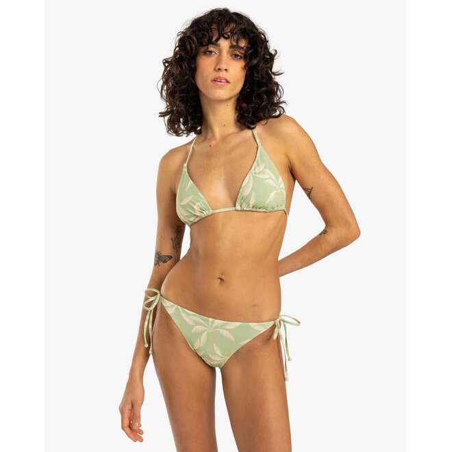 Billabong Dames Gone Tropic Tie Side Bikini Bottom Pistachio